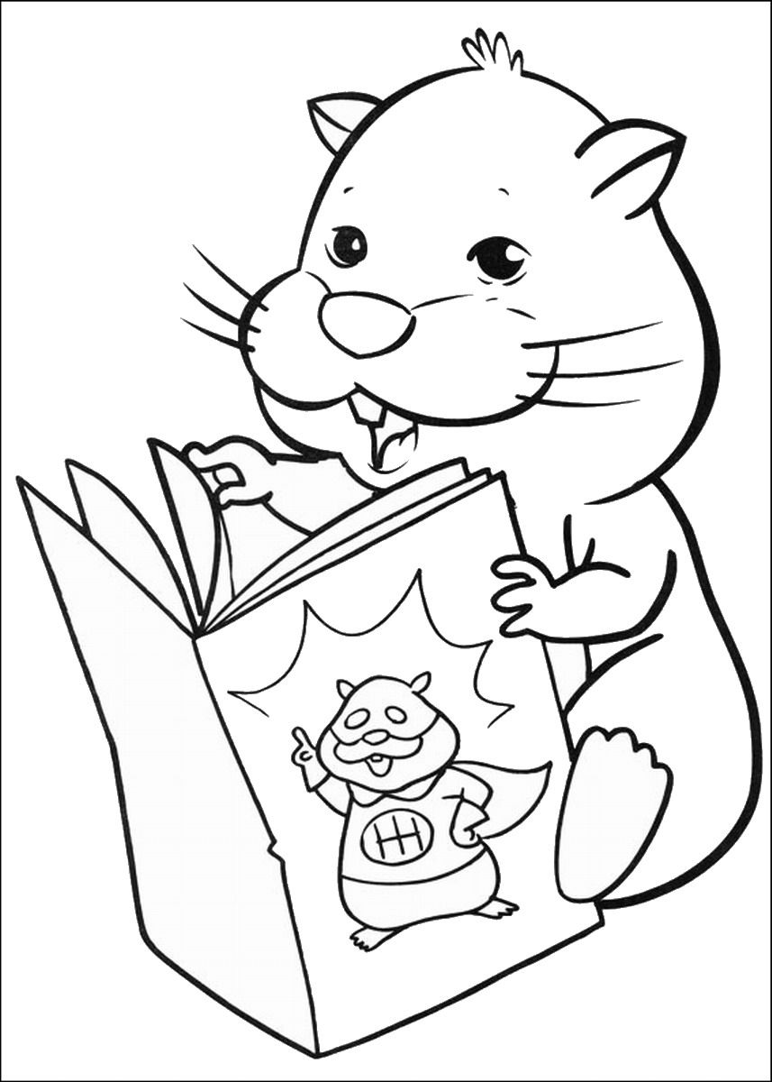 857x1200 Zhu Zhu Pets Coloring Pages