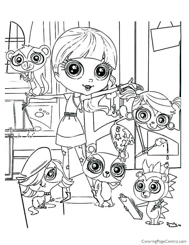 618x800 Pet Coloring Pages