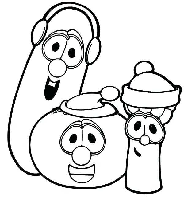 600x651 Boy Coloring Page Veggie Tales Coloring Pages Drawing Boy And Boy