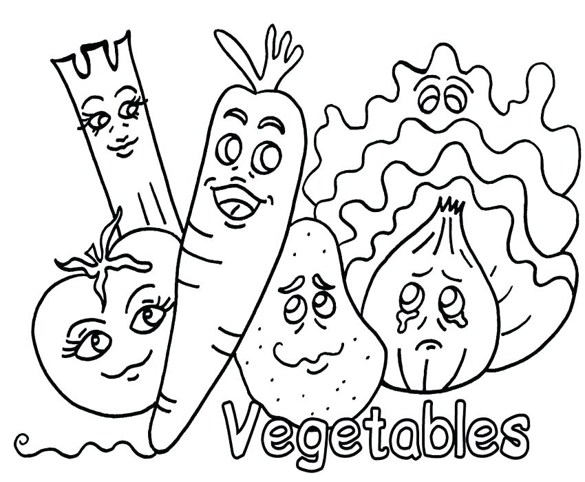 850x700 Coloring Pages Fruits And Vegetables Veggie Coloring Pages Fruit