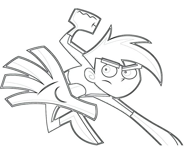 600x500 Amazing Extraordinary Danny Phantom Coloring Pages Best Of Super
