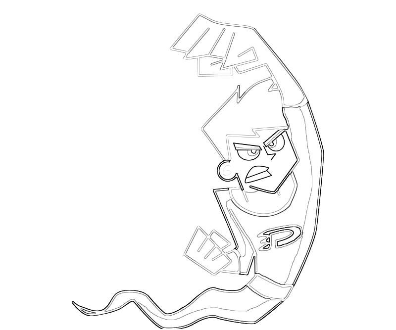 800x667 Free Printable Danny Phantom Coloring Pages For Kids