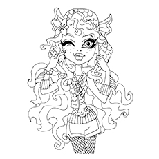 230x230 Top Monster High Coloring Pages For Your Little Ones