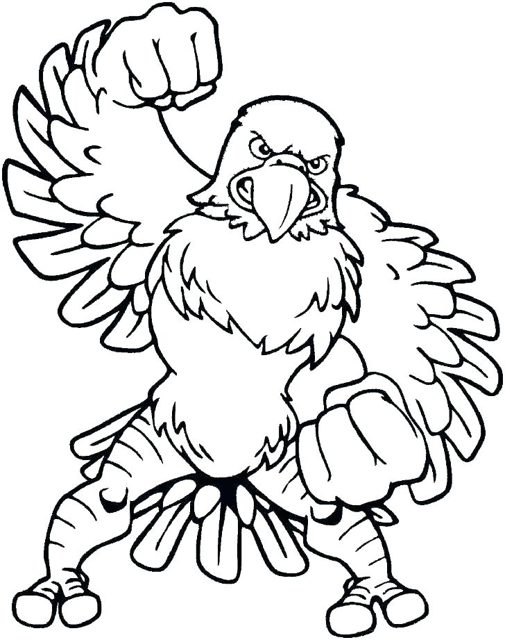 728x921 Coloring Pages Of Eagles