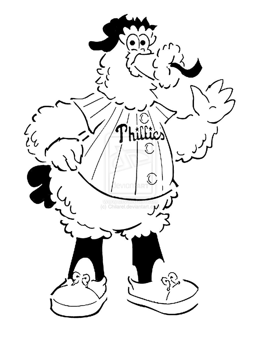 1024x1325 Philadelphia Phillies Phanatic Coloring Pages Patterns