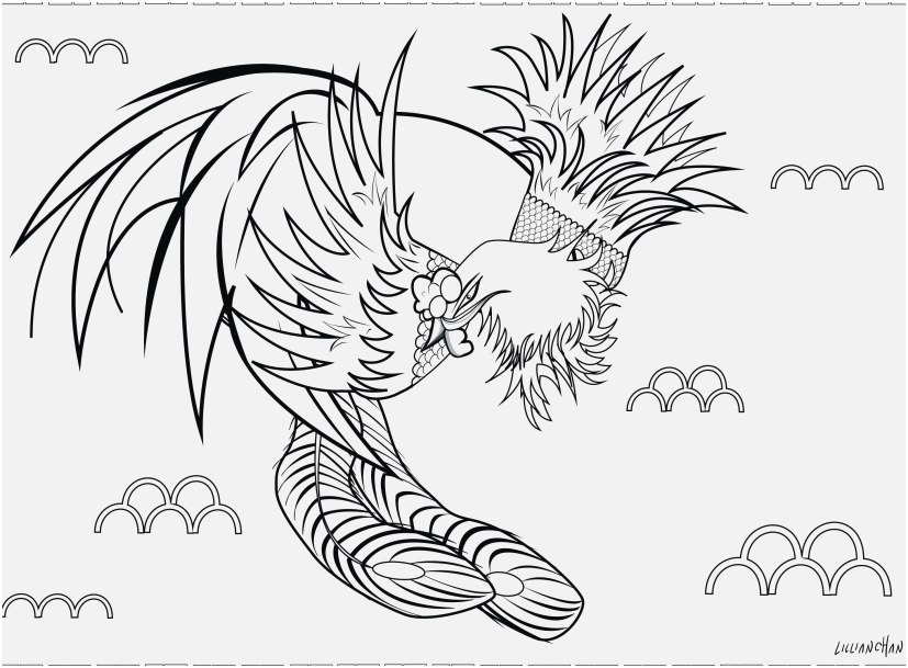 827x609 Pheonix Coloring Pages Picture Coloring Page Phoenix Coloring