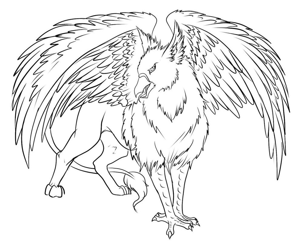 986x811 Phoenix Coloring Pages Page For Kids Simple