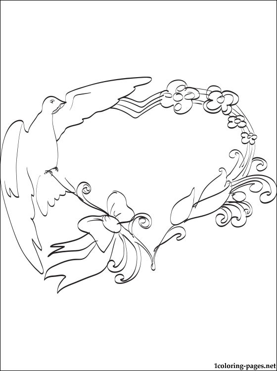 560x750 Wedding Frame Coloring Page Coloring Pages