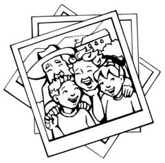 240x237 Photography Coloring Pages