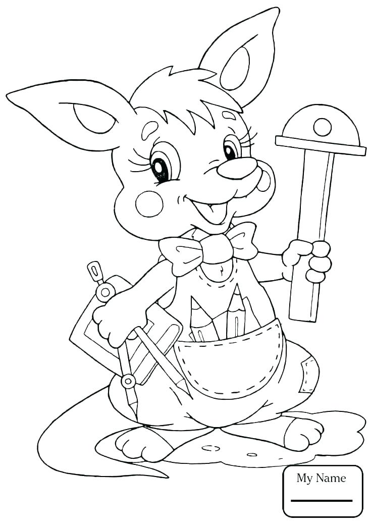 735x1044 Education Coloring Pages