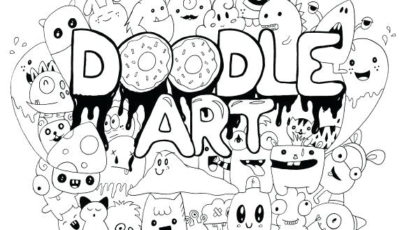 585x329 Doodling Coloring Pages Physics Coloring Page Picture Doodle Art