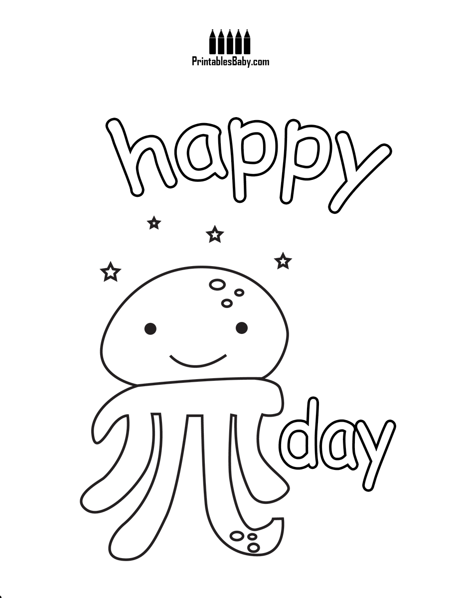 927x1200 Smiling Pi Octopus