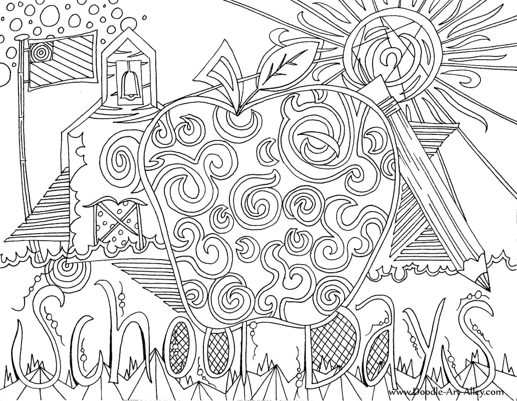 1032x800 Back To School Coloring Pages Printables
