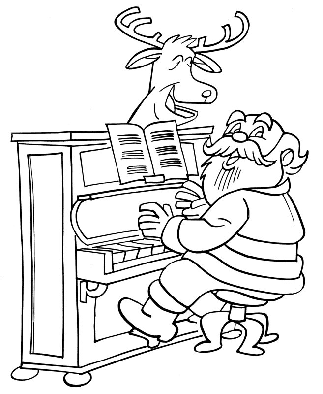 657x800 Christmas Coloring Pages