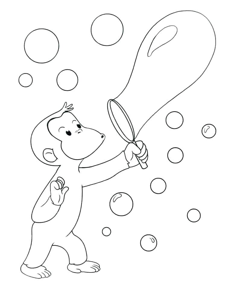 746x960 Curious Coloring Pages Free Printable Curious Coloring Pages