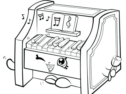 440x330 Piano Keys Coloring Pages Music Note For Kids Zahlkarte Site