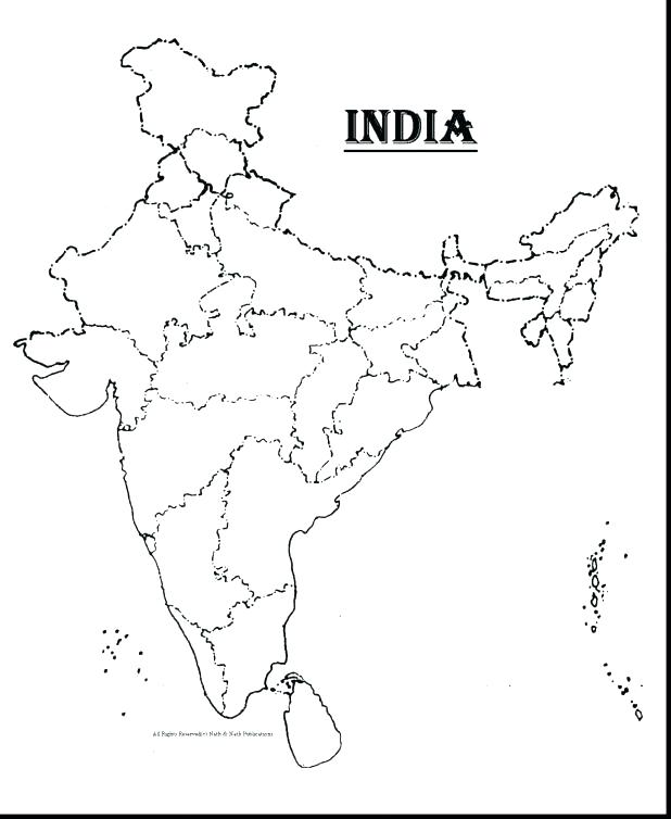 618x754 India Map Colouring Pages Key Coloring Page Packed With Terrific