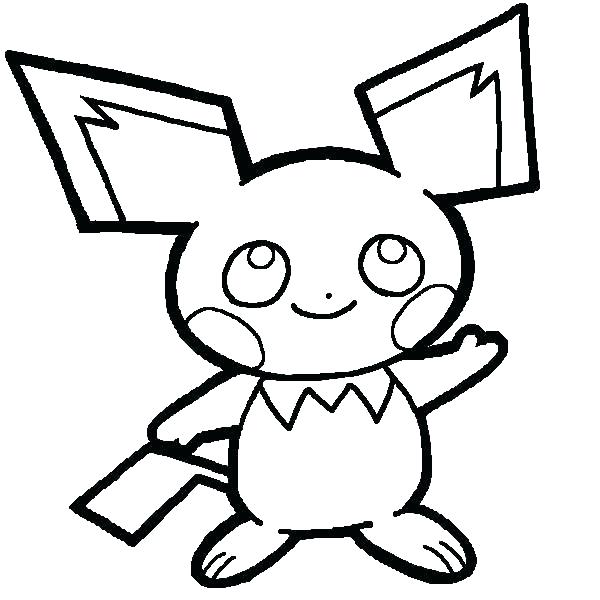 600x600 Pichu Coloring Pages Coloring Pages Coloring Page Image Coloring