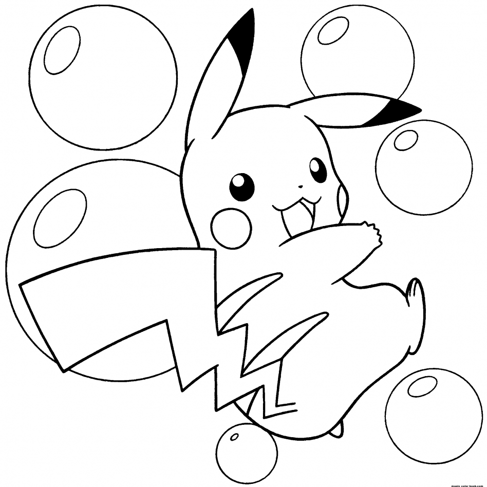 948x948 Pikachu Pictures To Print Pokemon Coloring Pages Raichu Coloring