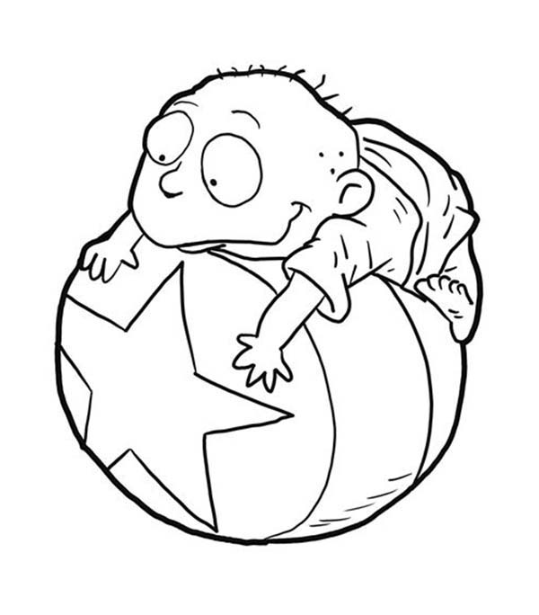 600x684 Tommy Pickles From Rugrats Coloring Page Color Luna