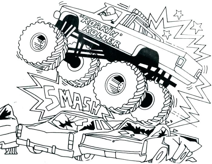 700x543 Truck Color Pages Great Pickup Truck Coloring Pages For Free