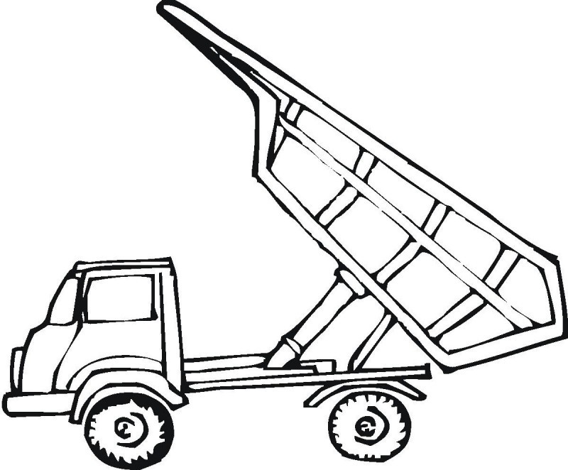 800x662 Pick Up Truck Coloring Pages