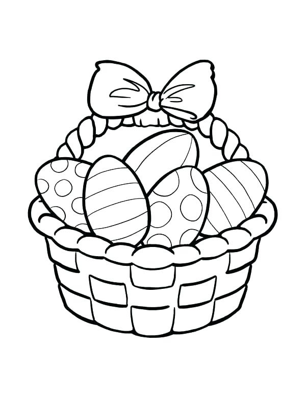 600x776 Picnic Basket Coloring Page Basket Coloring Page Basket Coloring