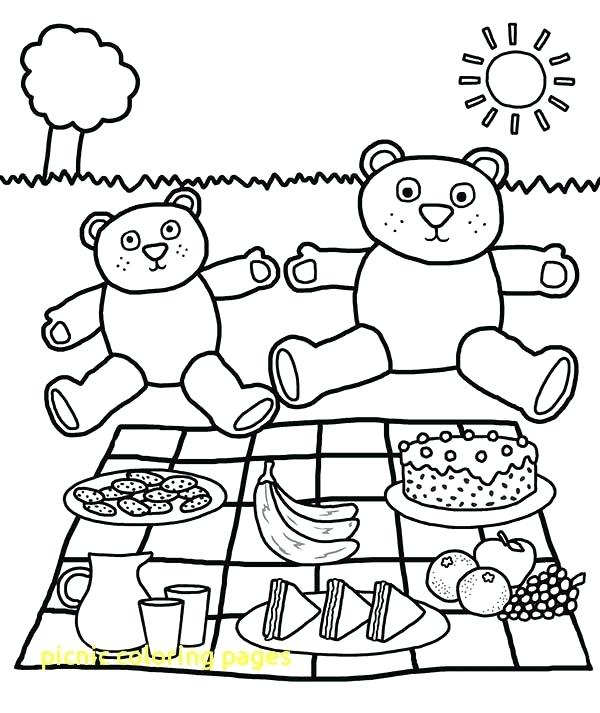600x713 Picnic Coloring Pages Strawberry Shortcake Printable Coloring