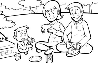 333x222 The Great Outdoors Series Picnic