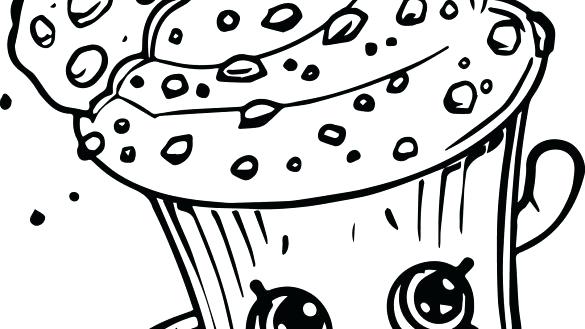 585x329 Cupcake Color Page Birthday Cupcake Coloring Page Clip Art Vector