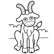 230x230 Top Free Printable Goat Coloring Pages Online