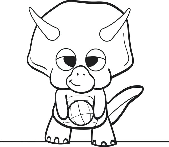 700x609 Dino Coloring Pages