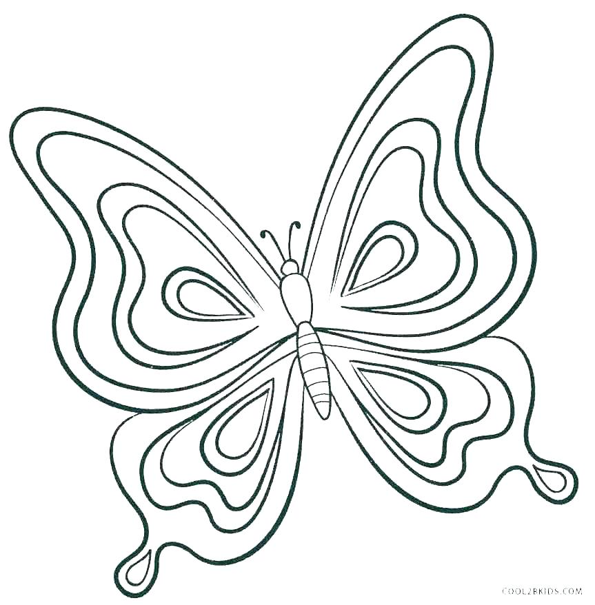 863x878 Coloring Page Of Butterfly A Colori Page Of A Butterfly Pages