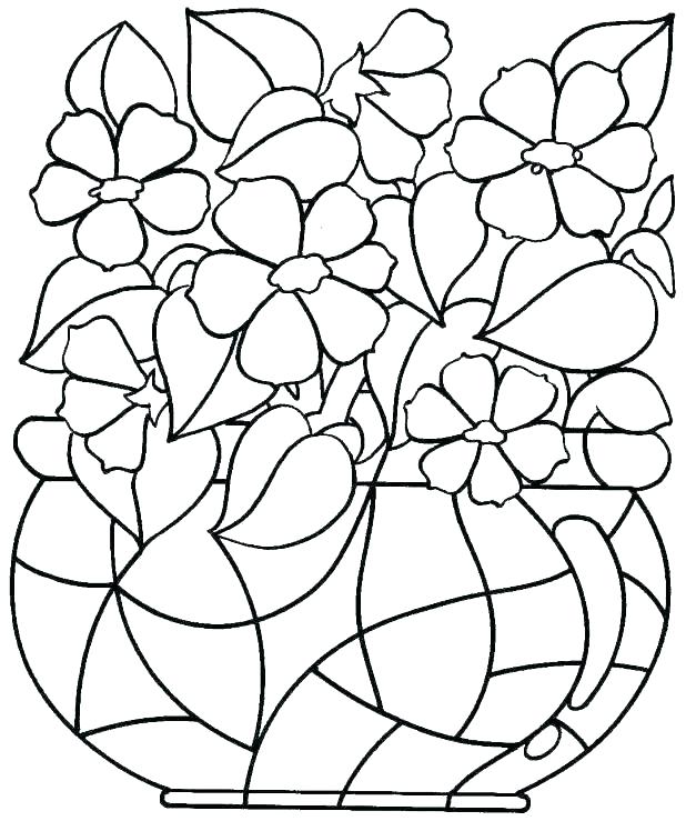 618x739 Tropical Flower Coloring Pages Flower Coloring Pages Printable As
