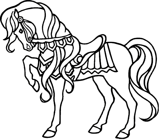 527x465 Coloring Pages Of Horses Lovely Horse Coloring Pages Free