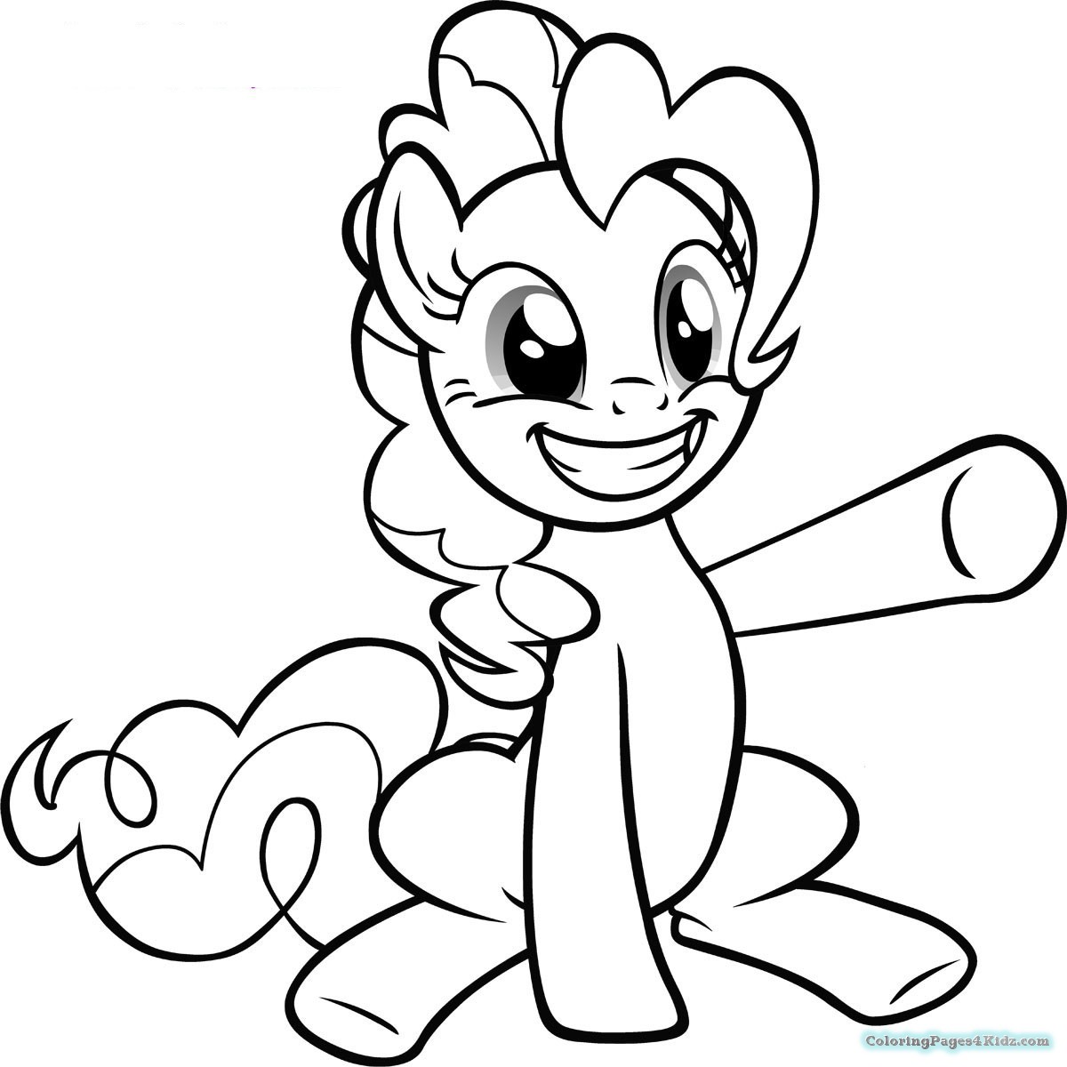 1200x1200 Pinkie Pie Coloring Pages