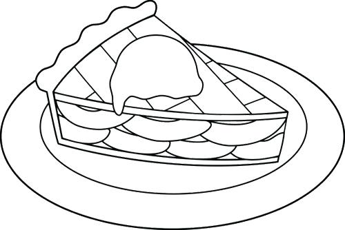 500x334 Pumpkin Pie Printable Coloring Pages Printable Apple Pie Coloring