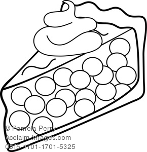 290x300 Cherry Pie Coloring Page Clipart Stock Photography Acclaim Images