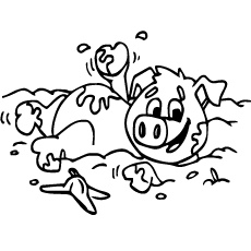 230x230 Top Pig Coloring Pages