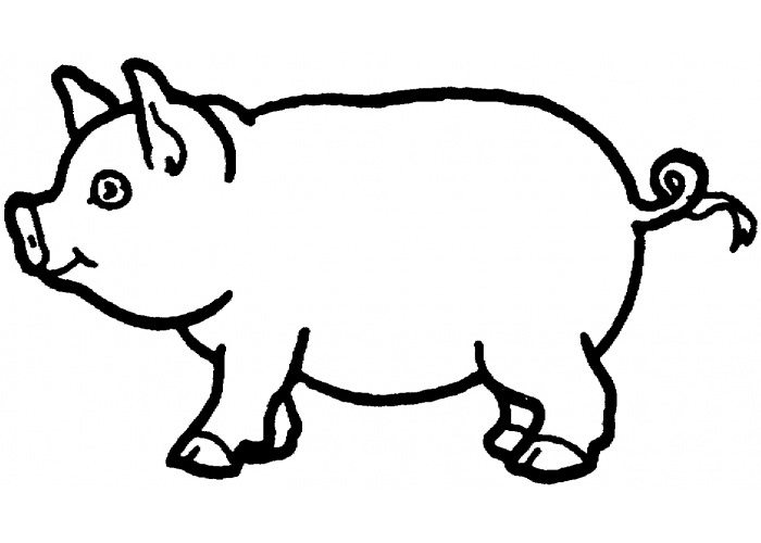 700x500 Coloring Pages Of Pigs Coloring Pages Of Pigs Download Coloring