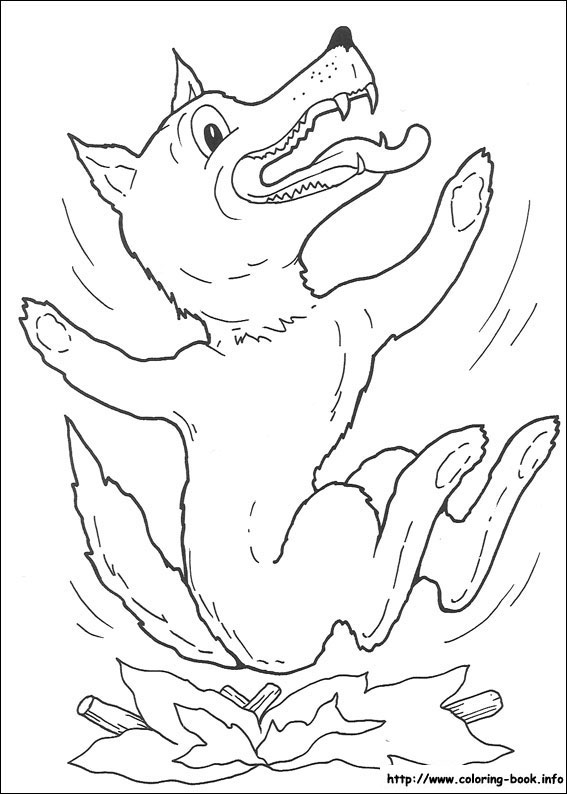 567x794 The Three Little Pigs Coloring Pages On Coloring
