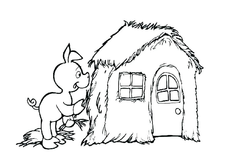 800x572 Peppa Pig House Coloring Pages Professional