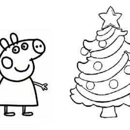 268x268 Adult Pig Color Page Pig Coloring Pages For Toddlers Peppa Pig