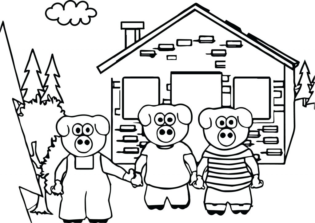1024x726 Coloring Pages Three Little Pigs Coloring Pages Keys To Literacy