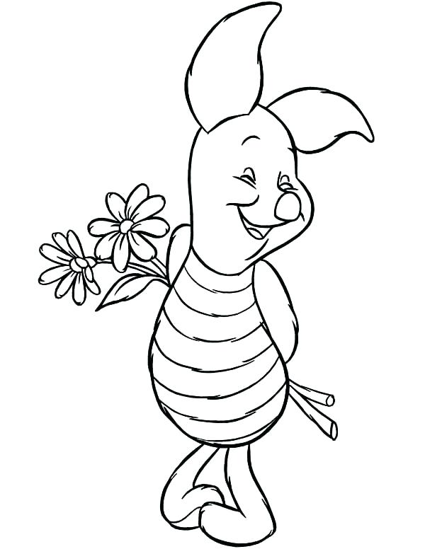 600x776 Piglet Coloring Page Perfect Piglet Coloring Pages Kids Printable