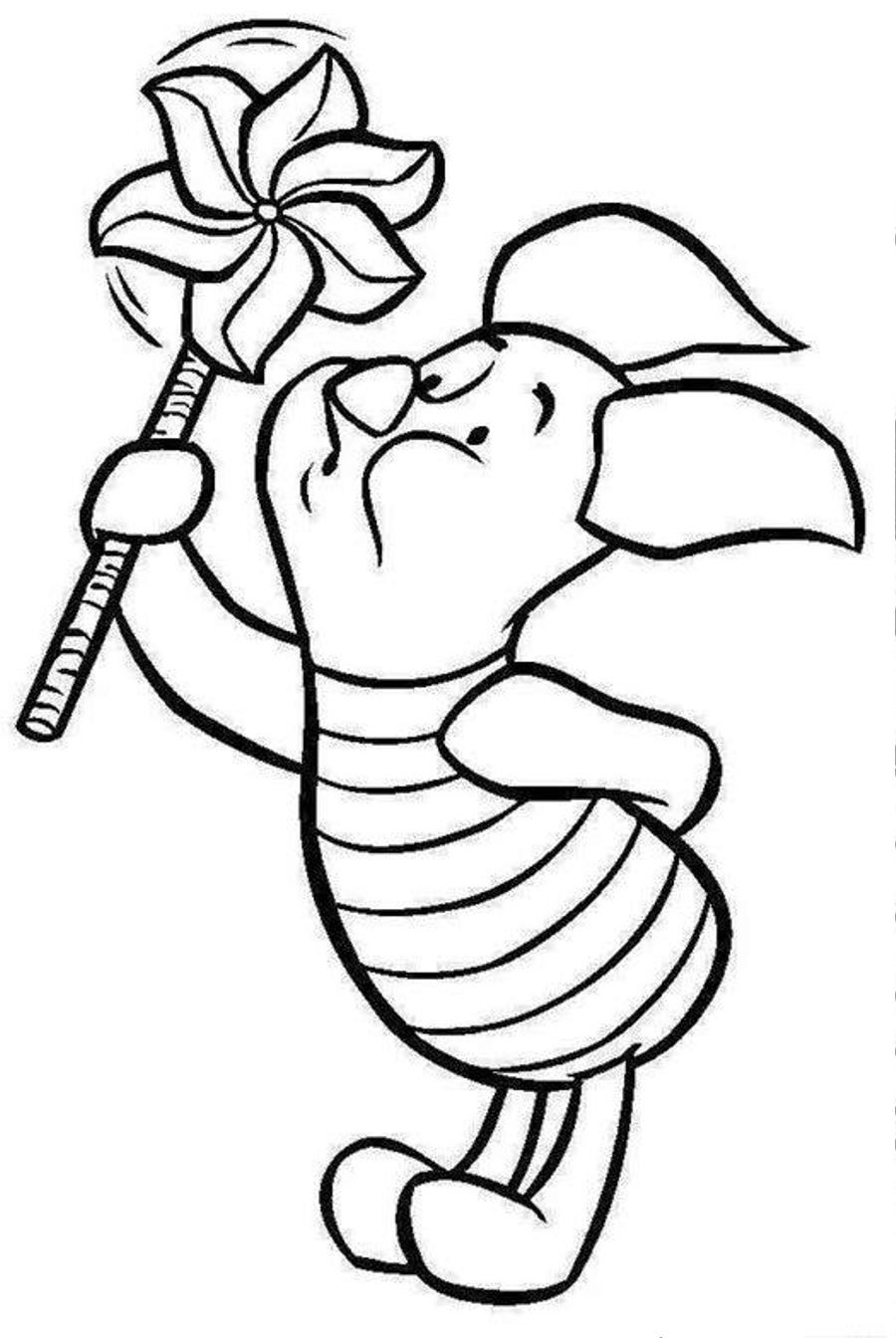 900x1344 Cool Baby Piglet Coloring Pages Winnie The Pooh And Piglet