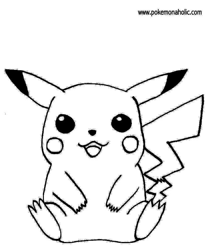 680x804 Pikachu Coloring Pages Coloring Pages Kids