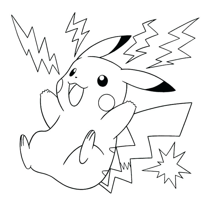 720x720 Pikachu Color Pages Coloring Pages Coloring Pages Printable