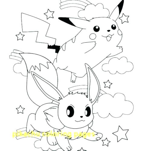 500x500 Pikachu Coloring Picture Coloring Page Coloring Pages
