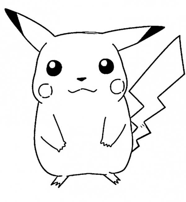 600x654 Coloring Pages Of Pikachu New Pictures To Print Coloring Pages